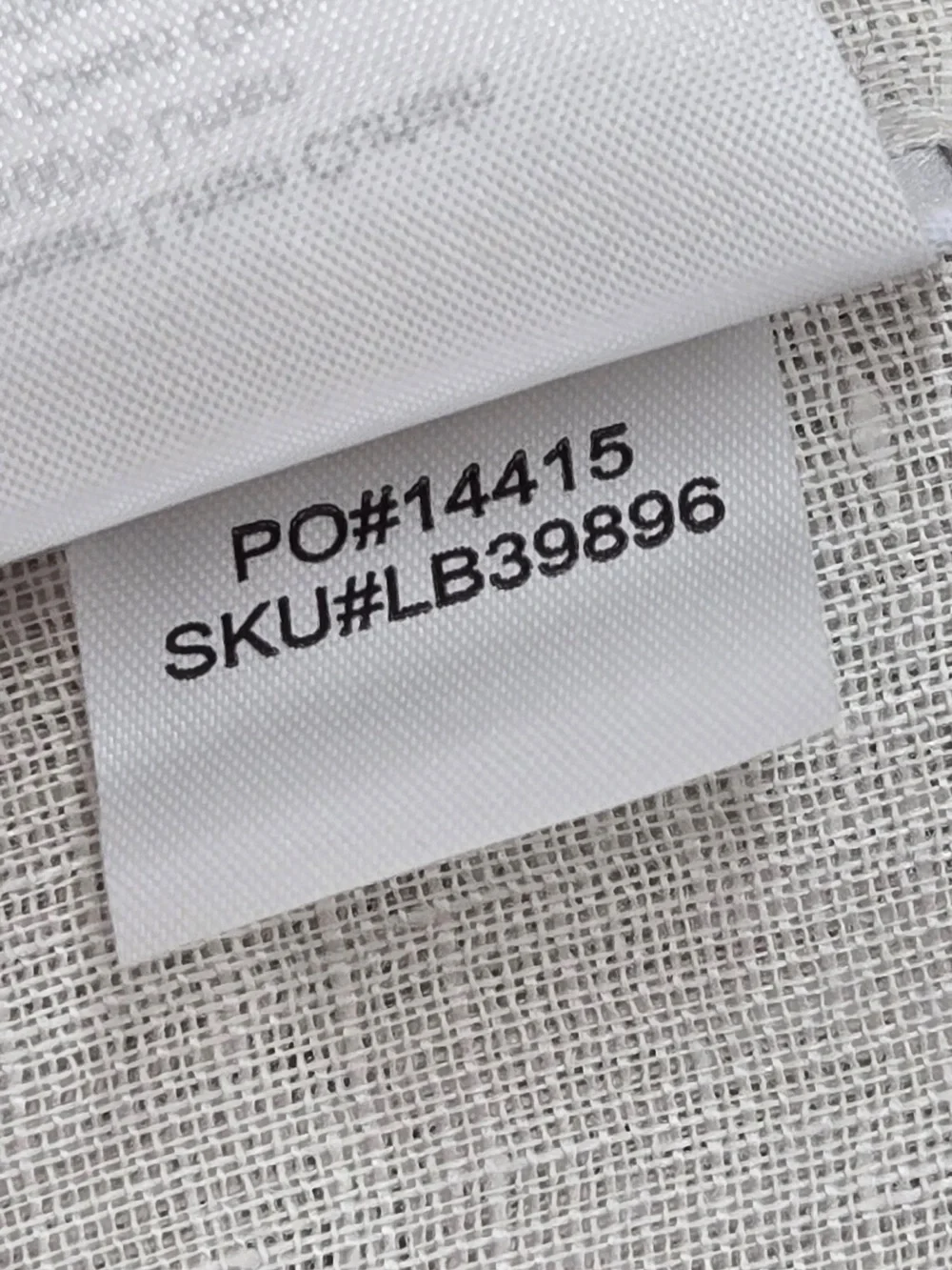 NWT QUINCE 4 Set 48x96 European Linen Sheer Curtains Cloud 9305